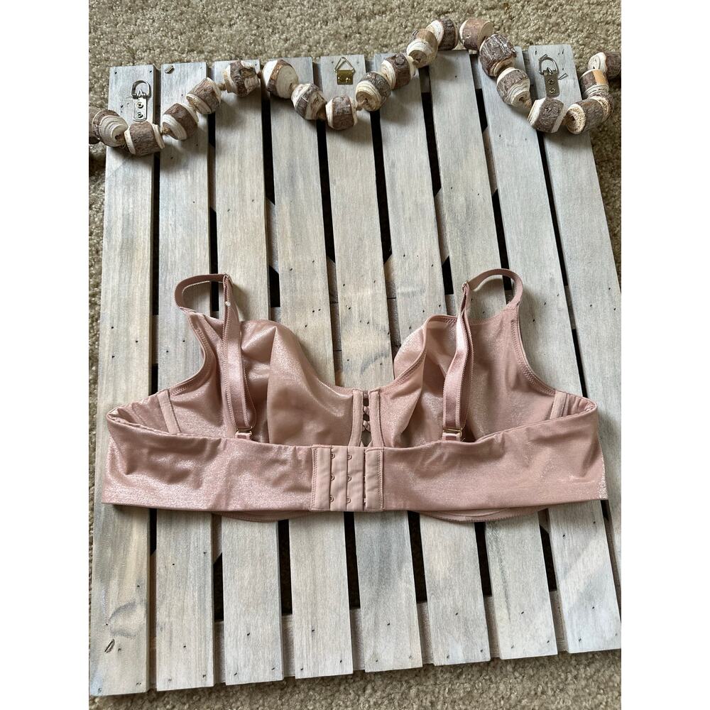 Nwot Torrid Curve Unlined Demi Glossy Mesh Ballet… - image 6